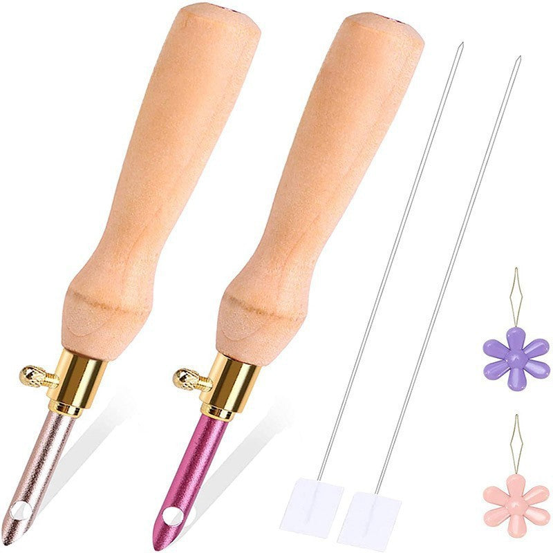 Simple Replaceable Plug Full Model Embroidery Stamp Needle Poke