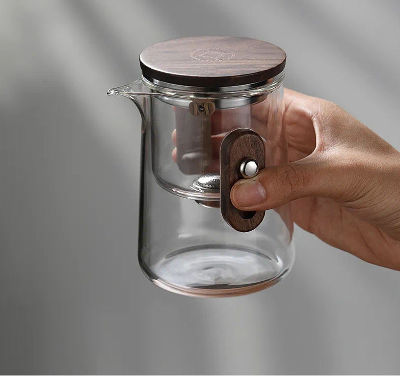 Tea Square Round Zero Rod Tea Cup Filter Magnetic Suction Teapot