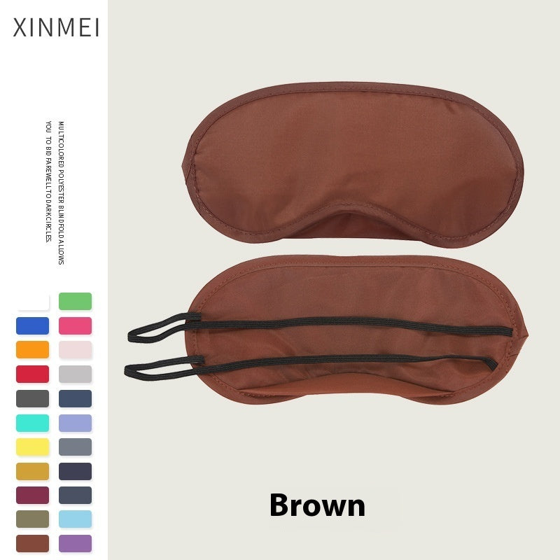 Polyester Shading Eye Mask Aviation Gift Color Game Disposable Travel Eye Shield