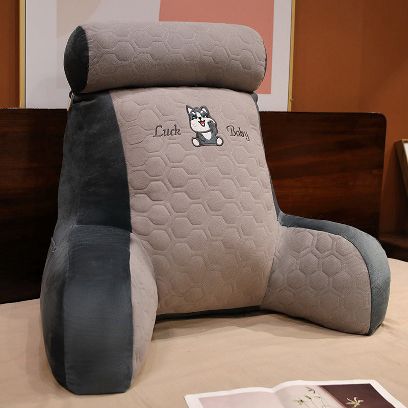 Winter Latex Heightened Pillow Bedside Soft Upholstery Cushion