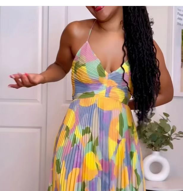 Women's Fashion Individual Casual Sling Dress