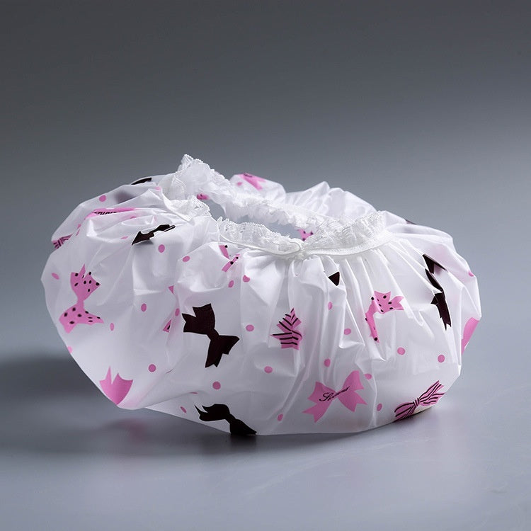 Women's Cute Fashion Waterproof Shower Cap