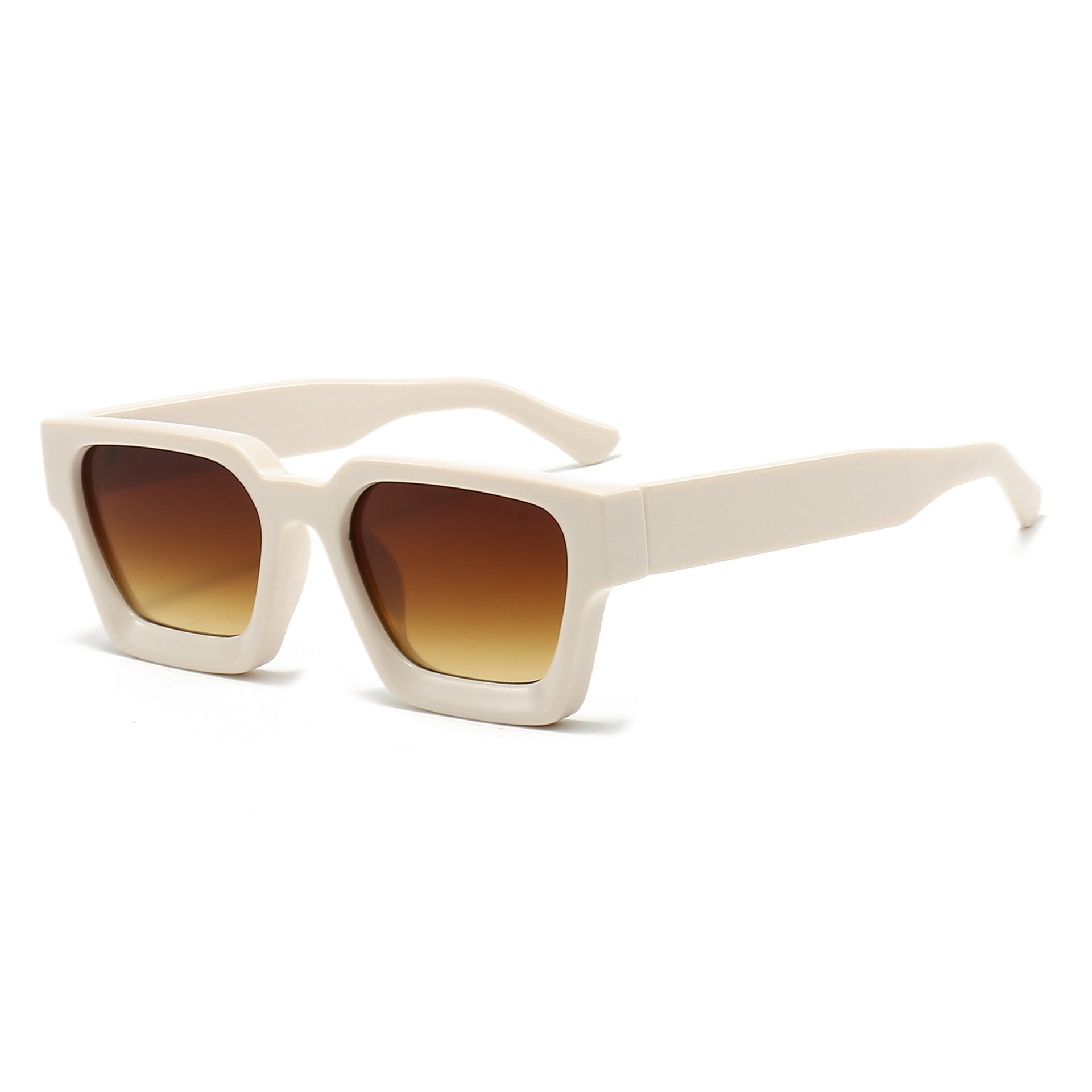 Minimalist And Versatile European And American Thick Frame Sunglasses