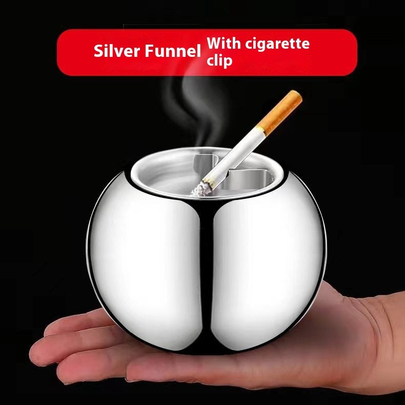 Household Prevent Fly Ash Large Capacity 14CM Ashtray