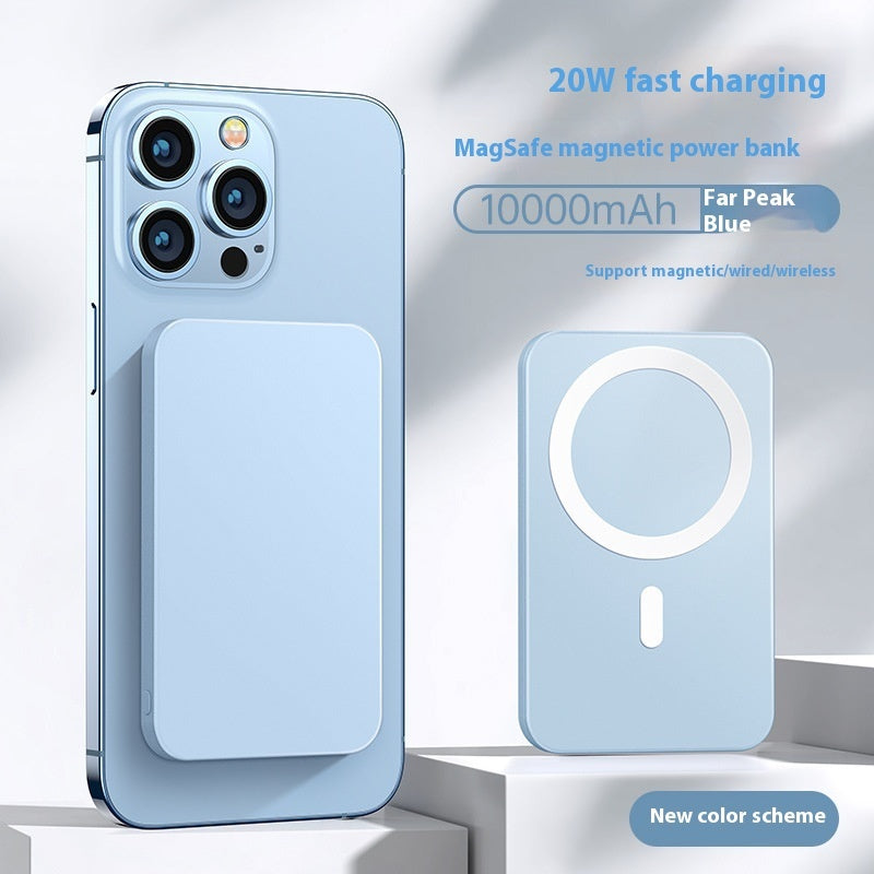 Wireless Fast Charging Mini Back Clip Magnetic Power Bank