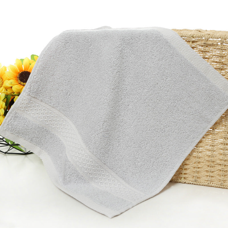 12-color Square Scarf Pure Cotton Plain Small Towel Square