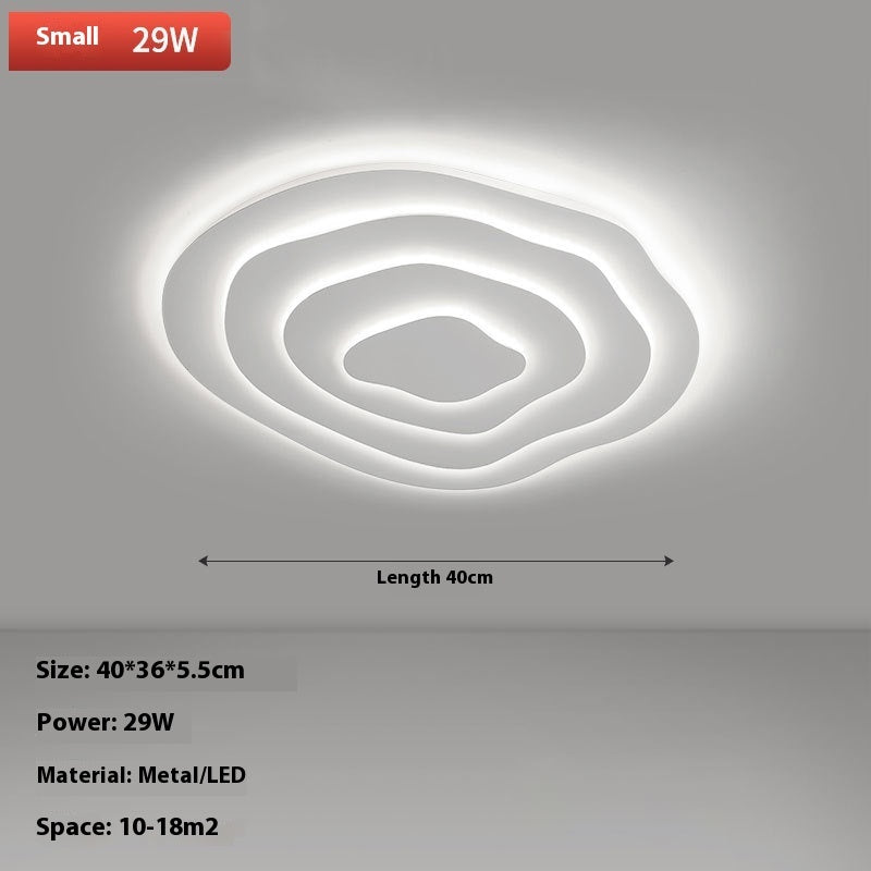 Modern Minimalist Bedroom Ceiling Lamp Creative Personality Shaped