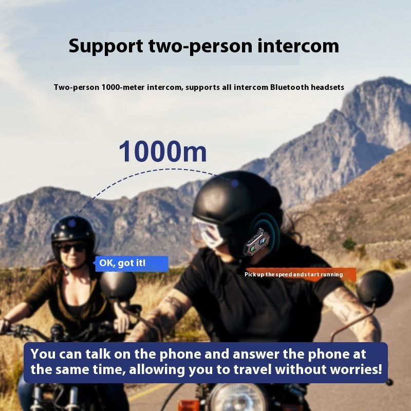 Motorcycle Helmet Communication System