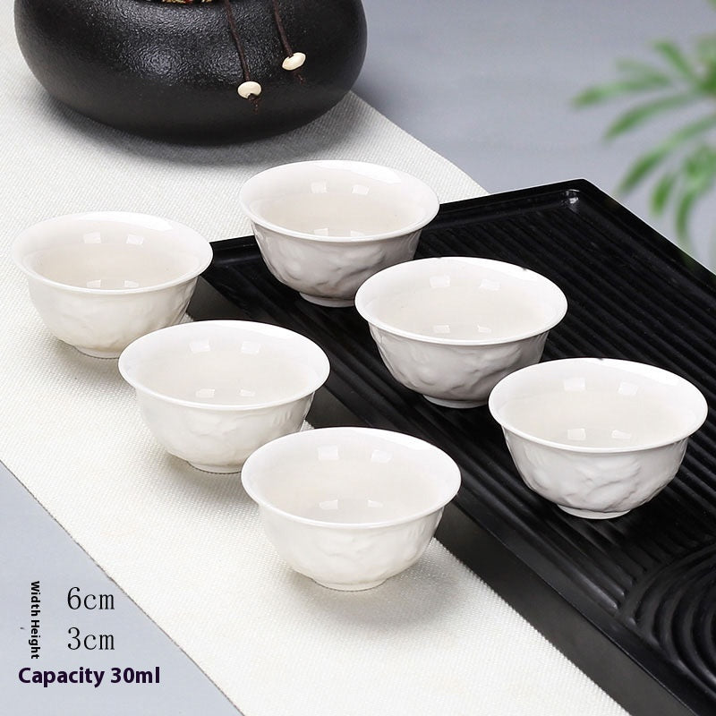 6 Pack Ceramic Tea Bowl Household Utensils