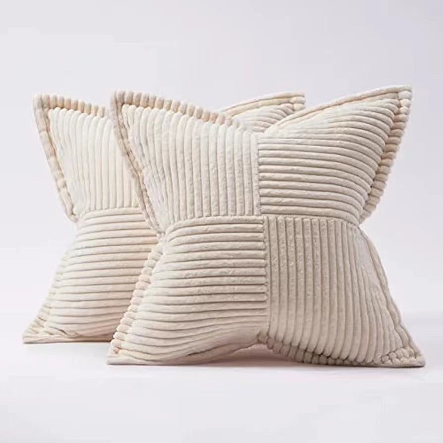 Nordic Corduroy Flying Pillow Simple Cushion Cover