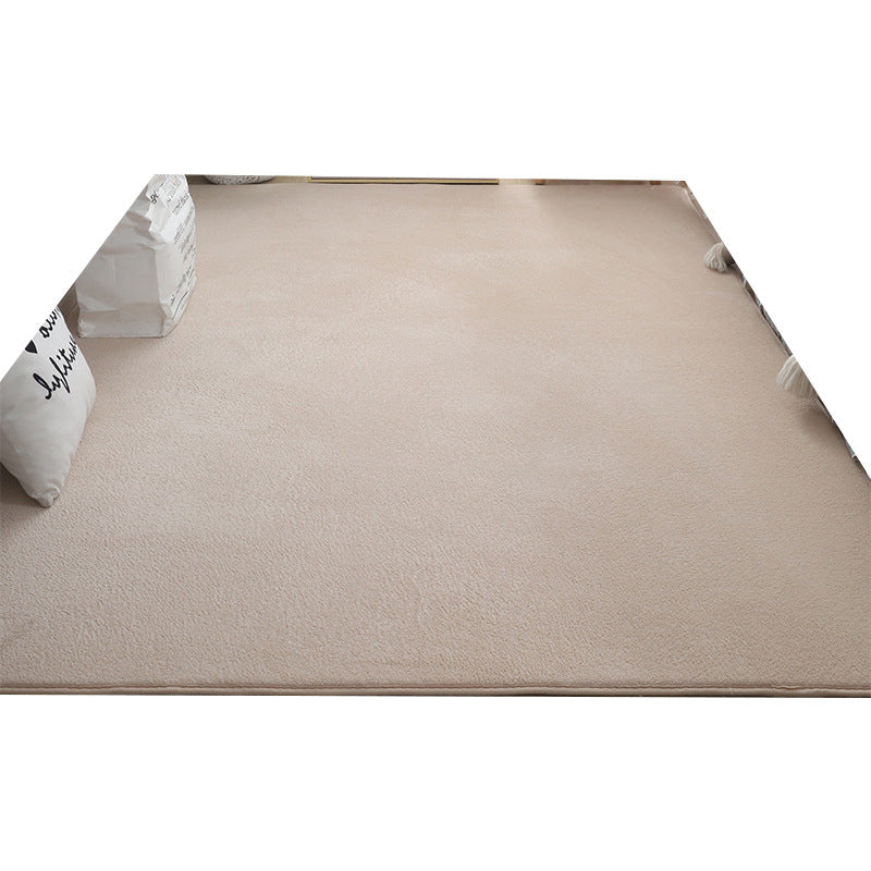 Short Wool Carpet Bedroom Bedside Blanket Floor Mat Mattress Children Crawling Floor Mat
