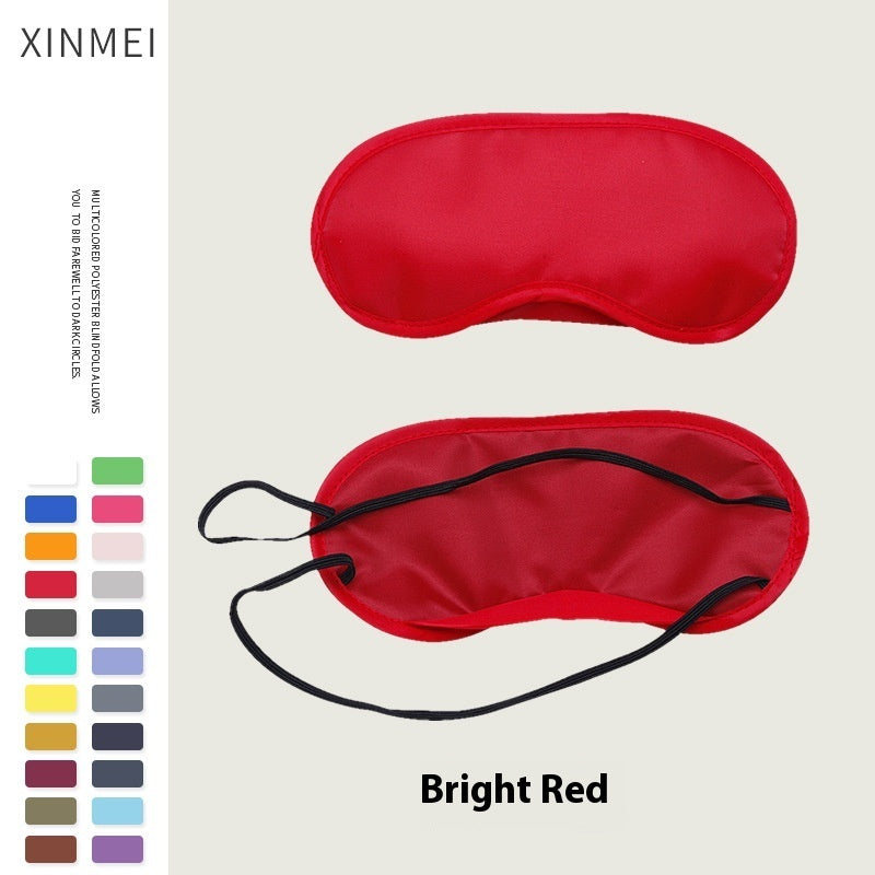 Polyester Shading Eye Mask Aviation Gift Color Game Disposable Travel Eye Shield