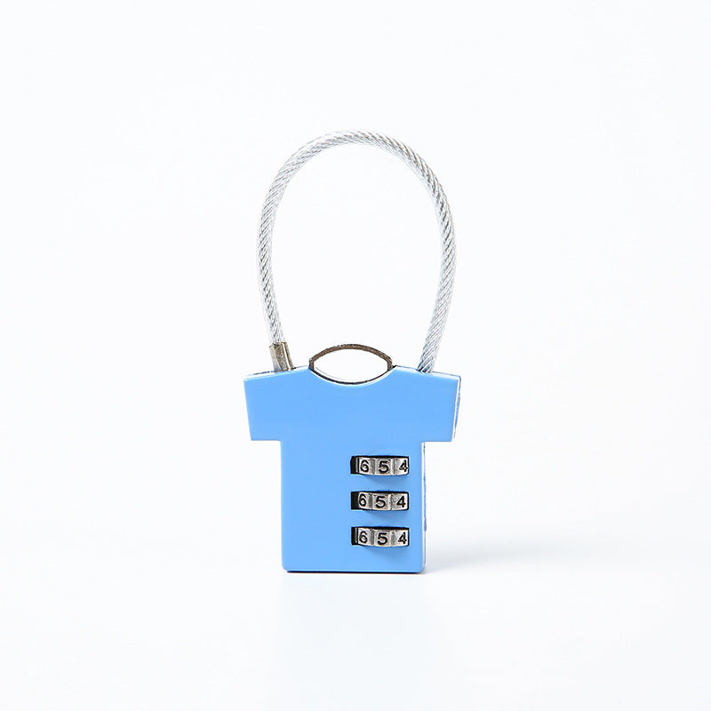 Small Padlock With Password Required Locker Luggage