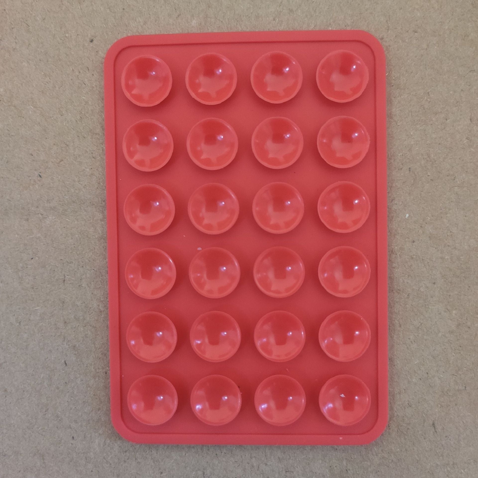 Thickened Silicone 24-grain Square Mobile Phone Tablet Computer Bag Universal Suction Cup