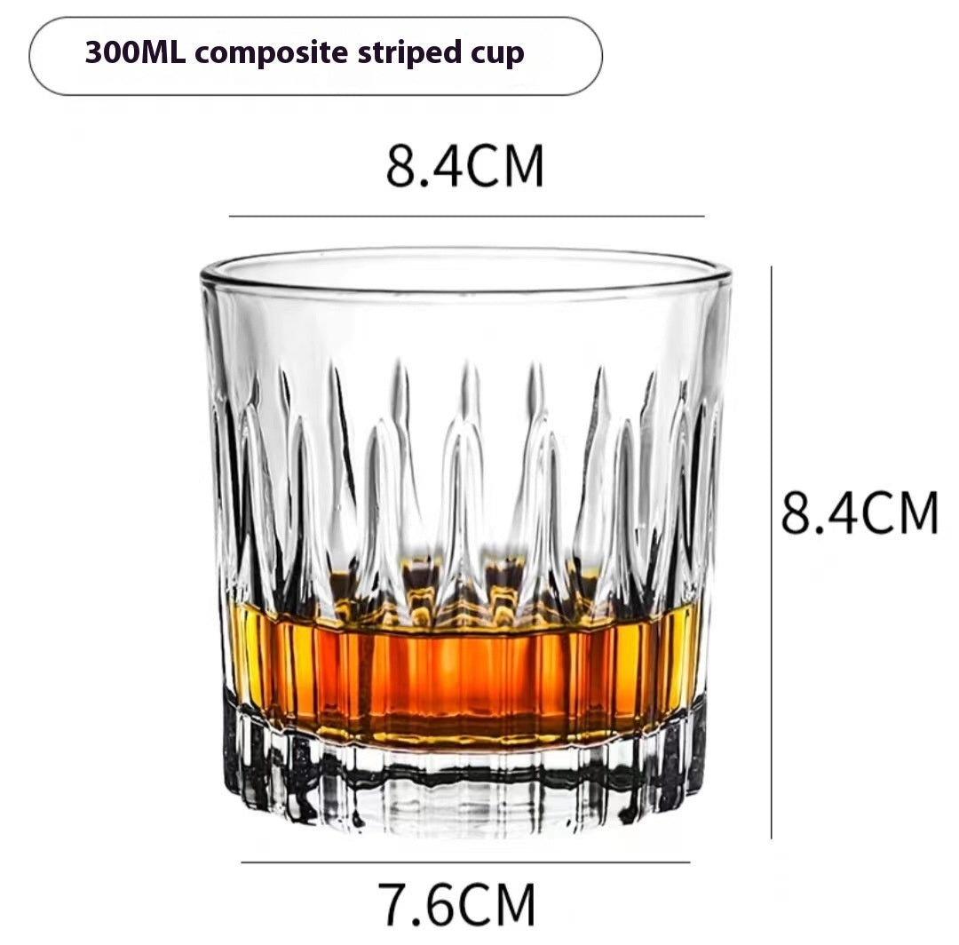 Whiskey Pure Drink Internet Celebrity Beer Brandy Glass Household High-end Classical Foreign Wine Bar Cup