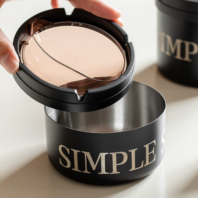 Thickened Stainless Steel Ash Tray Ins Advanced Sense