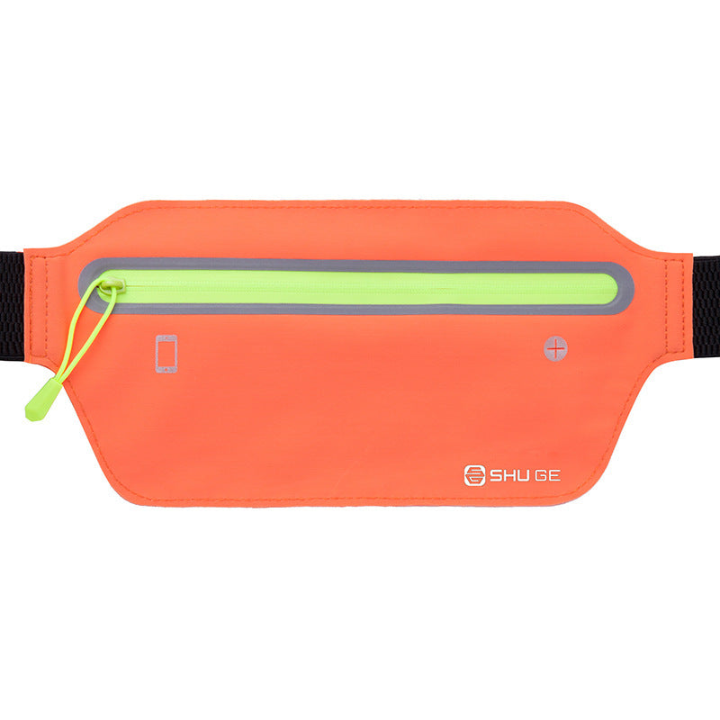 Ultra-thin Running Waterproof Portable Close-fitting Reflective Sports Phone Waist Bag