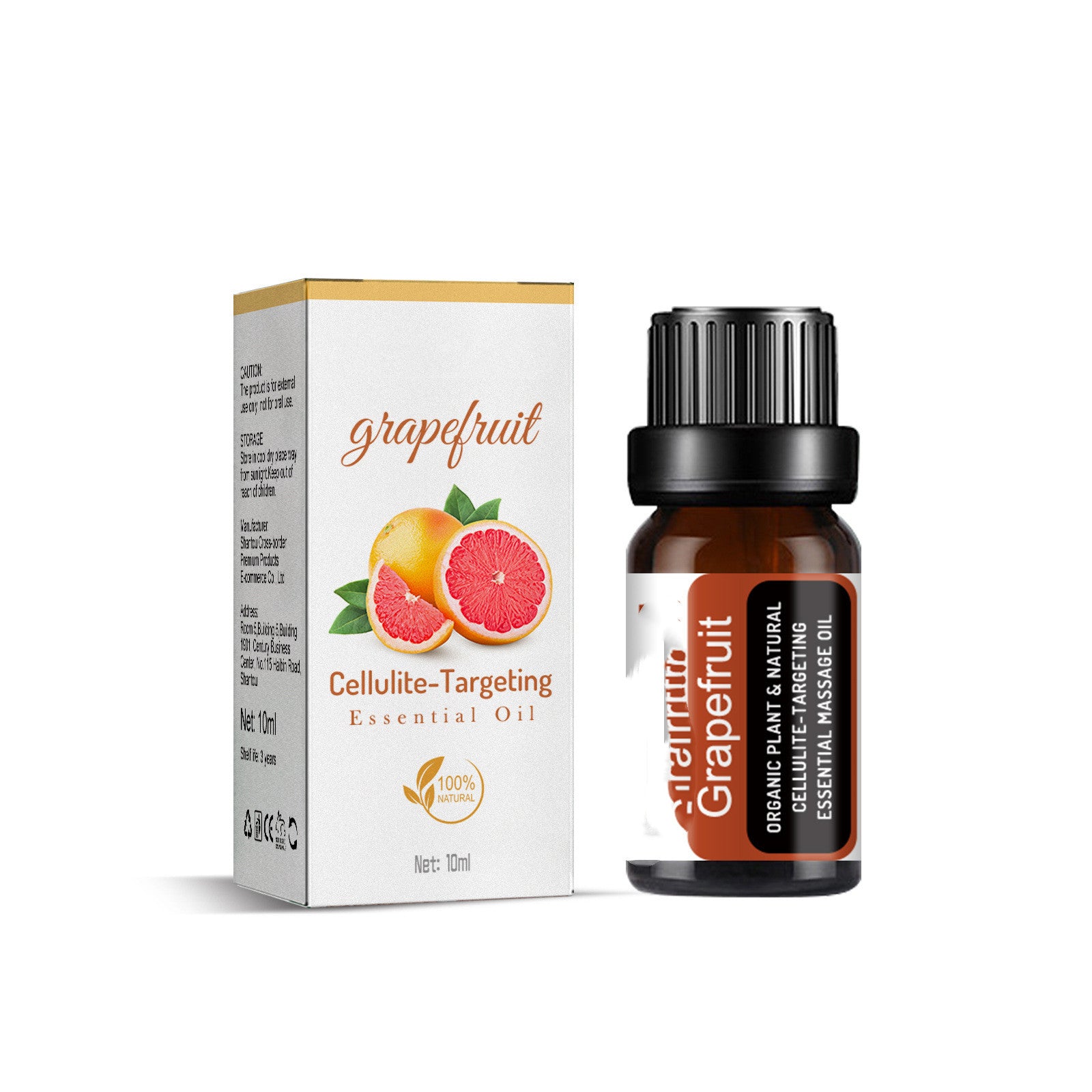 Grapefruit Body Shaping Essential Oil Thigh Arm Firming Anti-Orange Peel