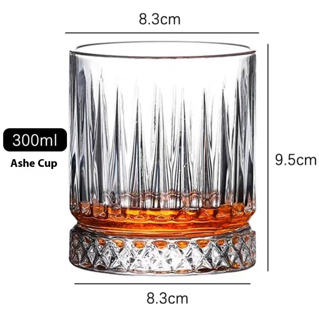 Whiskey Pure Drink Internet Celebrity Beer Brandy Glass Household High-end Classical Foreign Wine Bar Cup