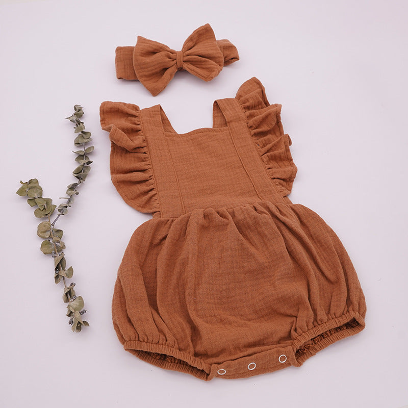 New Baby And Infants Romper Romper Shooting Birthday Dress Children Onesie