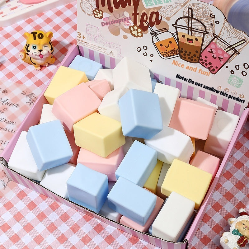 Simulated Mud Feeling Food Play Pinching And Decompression Toys