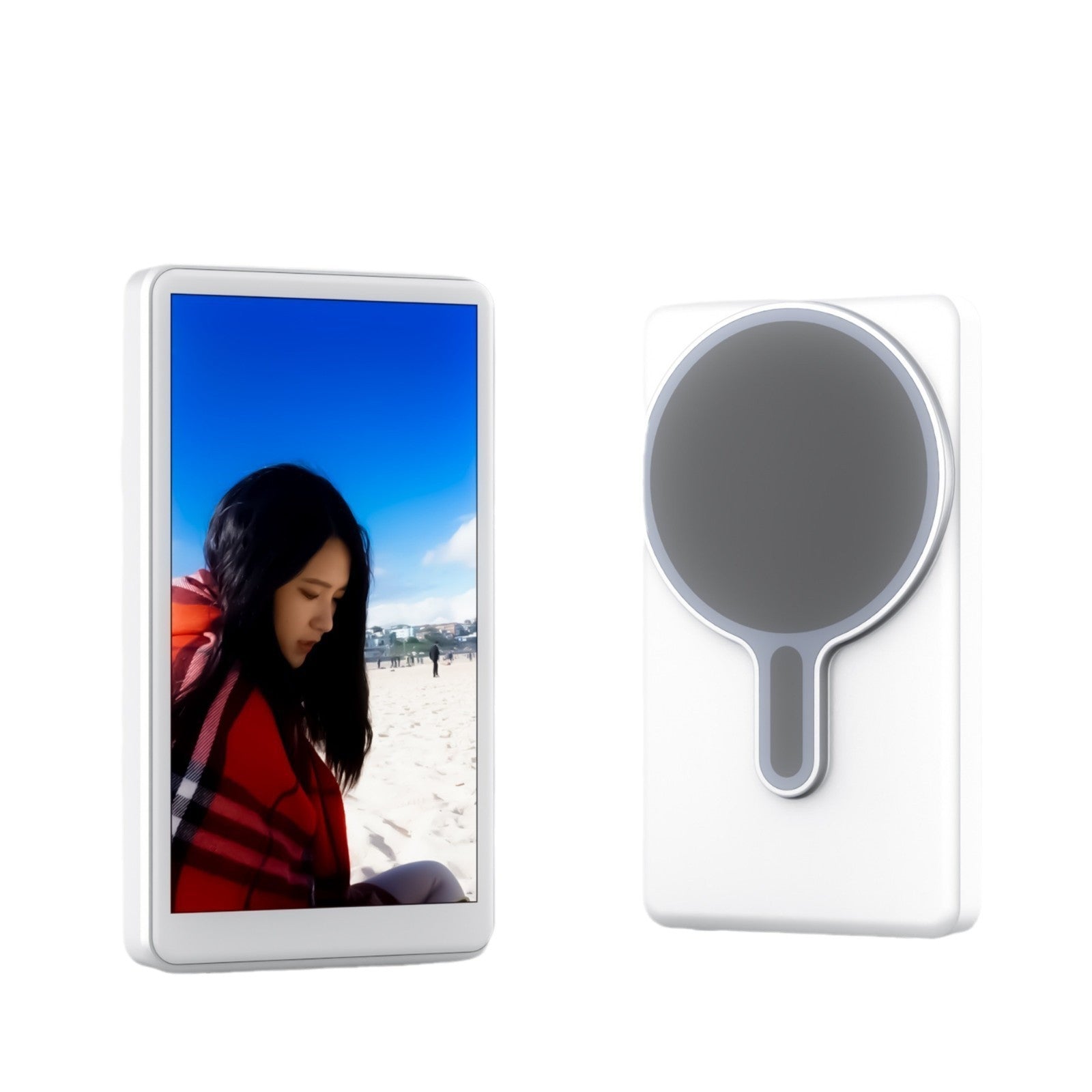 Magnetic Suction Wireless Mobile Phone Rear Selfie Multi-monitoring Device