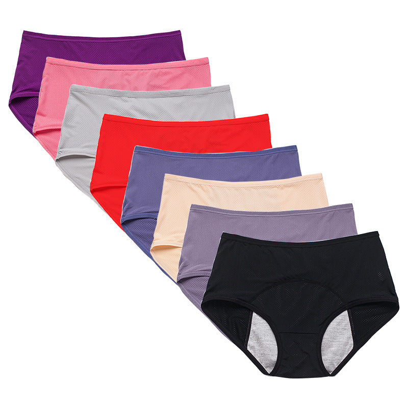 Physiological Underwear Women's Breathable Mesh Front And Rear Leak-proof Underwear