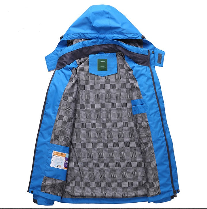 New outdoor men's single-layer autumn jacket genuine couple jacket