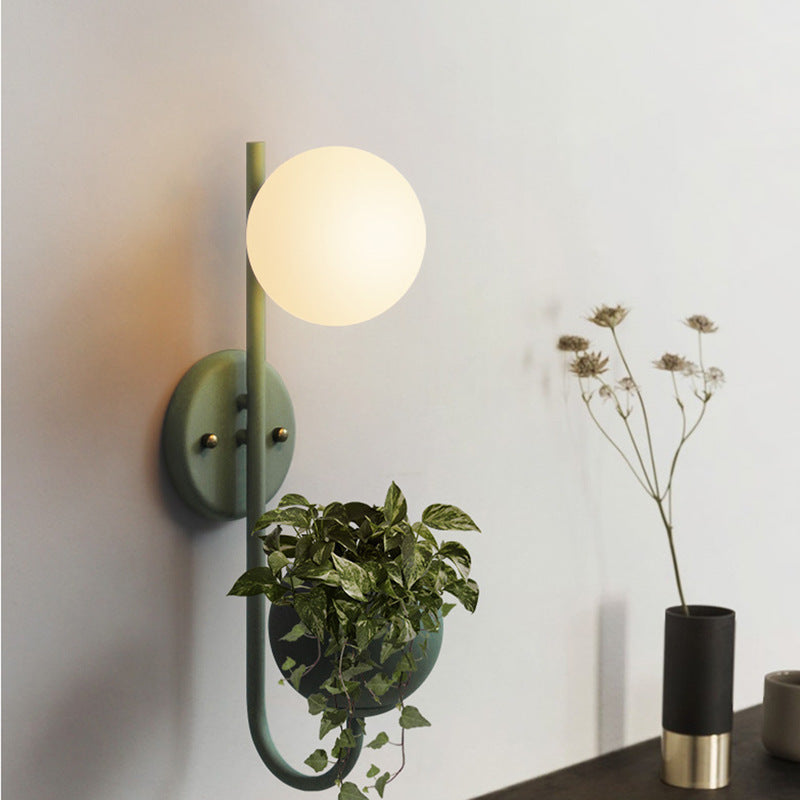 Nordic Creative Living Room Study Balcony Wall Lamp