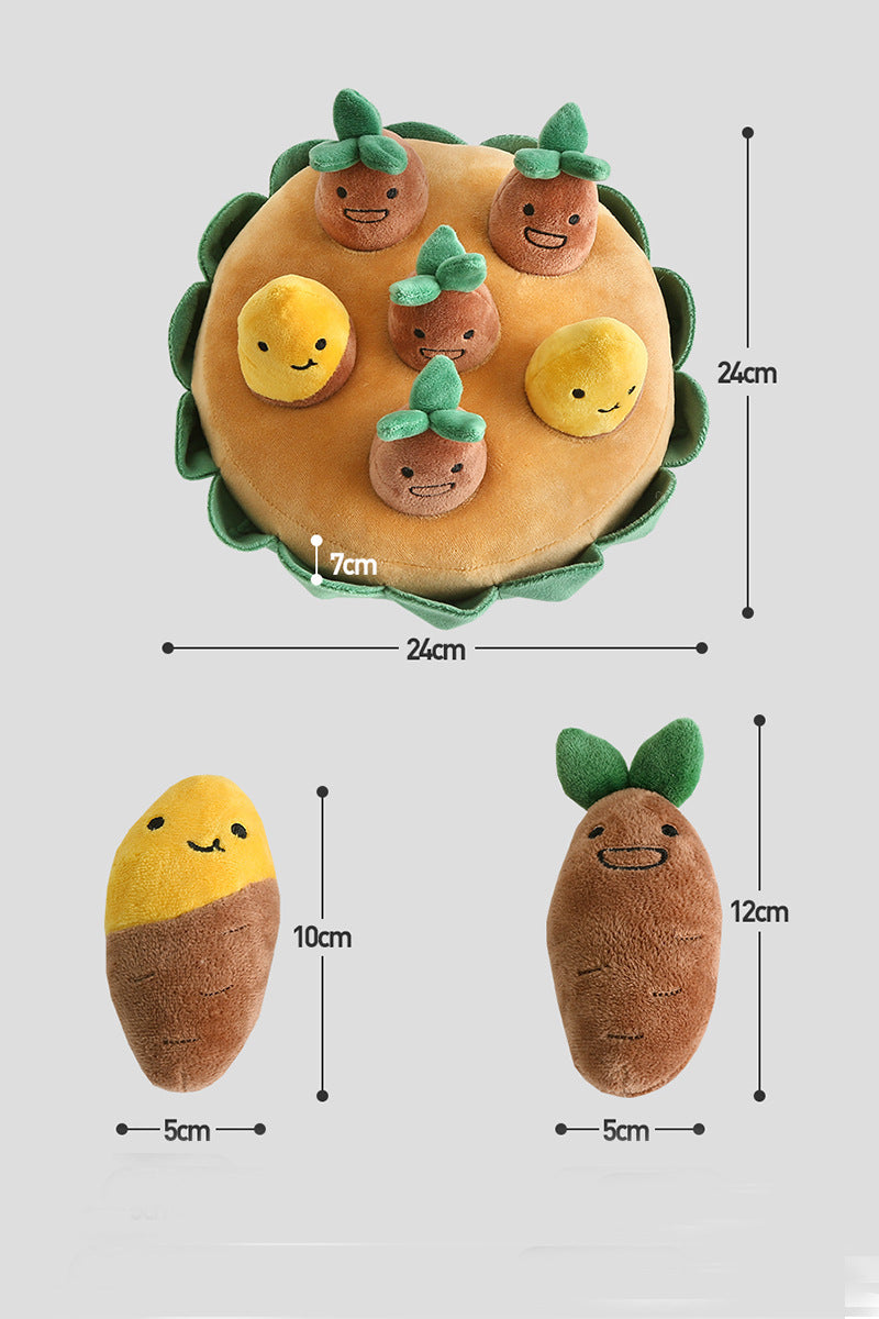 Cushion Sweet Potato Tibetan Food Decompression Sound Toy