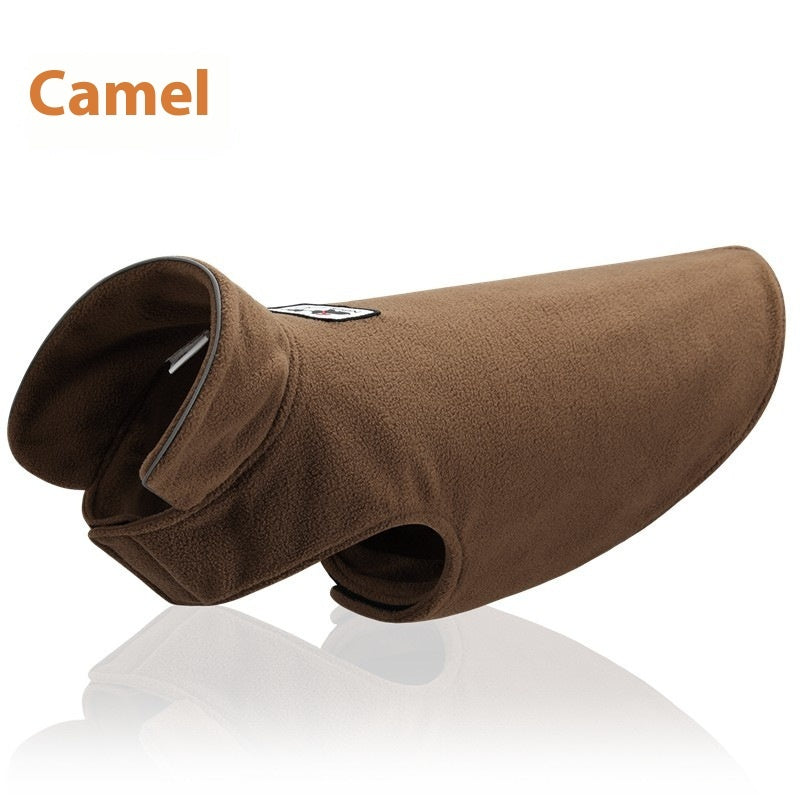 Thickened Warm Pet Autumn And Winter Dog Clothes Pet Polar Fleece Double-sided Vest