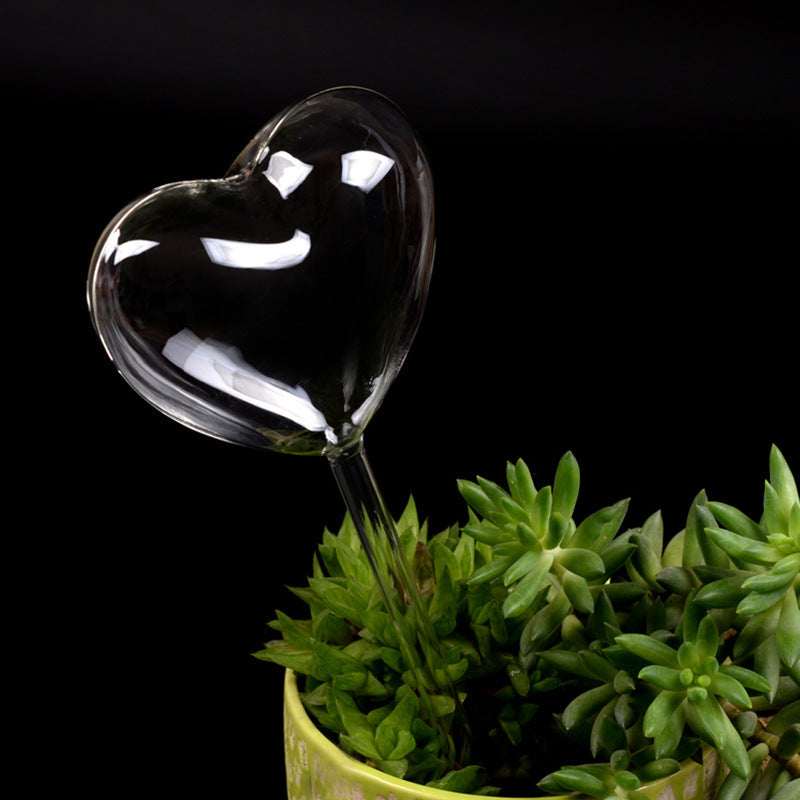 Love Heart Automatic Watering Device Home Indoor Bonsai Greenery Watering Device Decoration