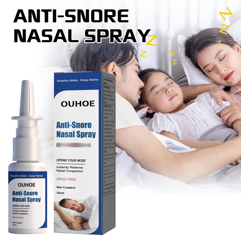 Anti Snoring Nasal Spray Relieve Congestion And Nasal Discomfort