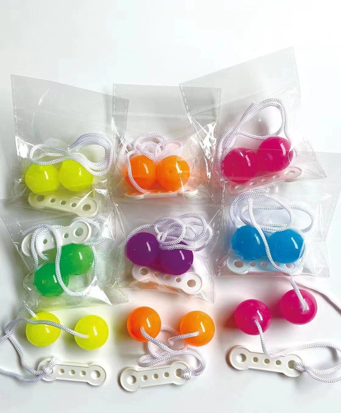 Ball-to-ball Finger Double Toy Decompression