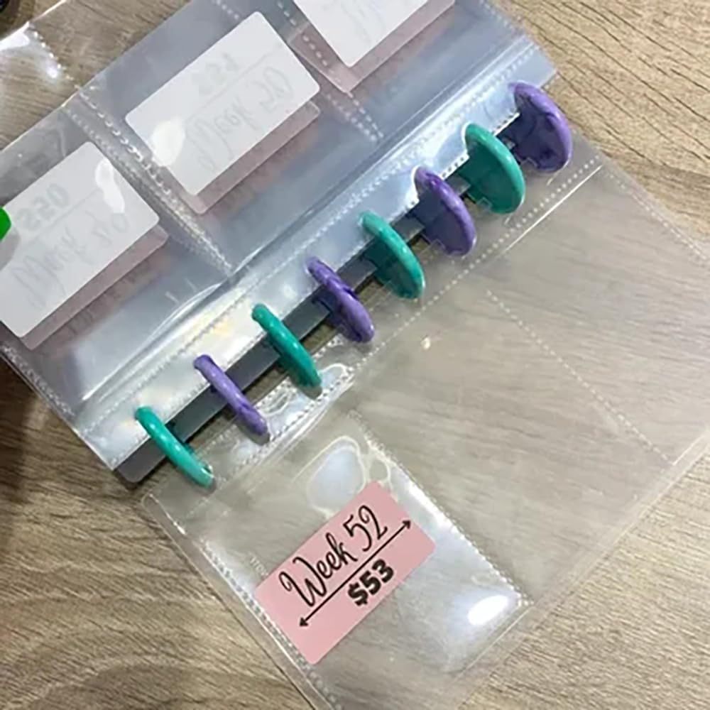 52-week Savings Challenge Loose-leaf Binder