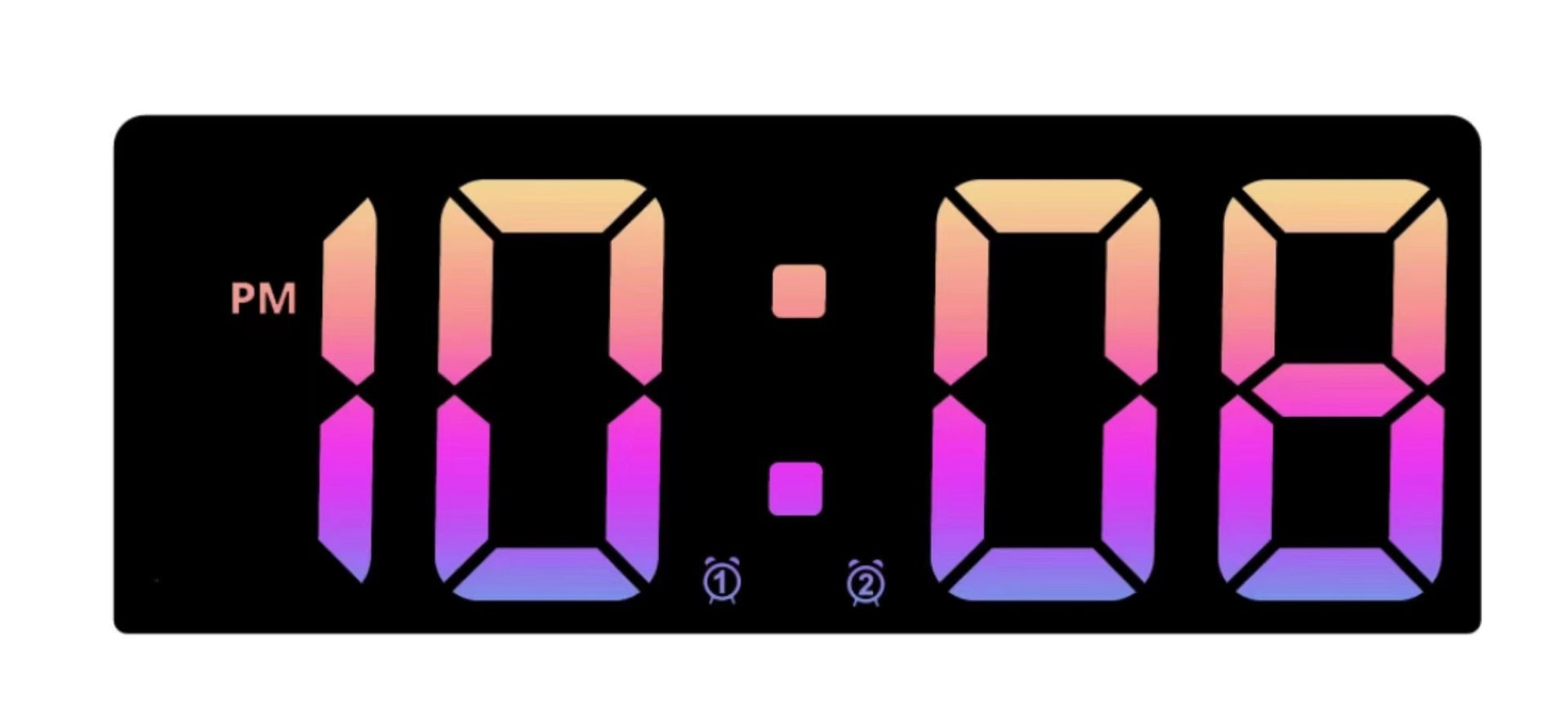 Multi-function LED Alarm Clock Temperature Date Display