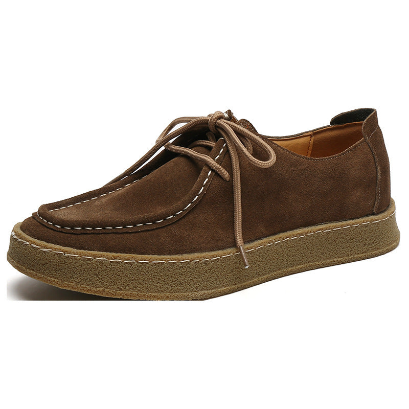 All Match Suede British Style Leather Board Casual Shoes