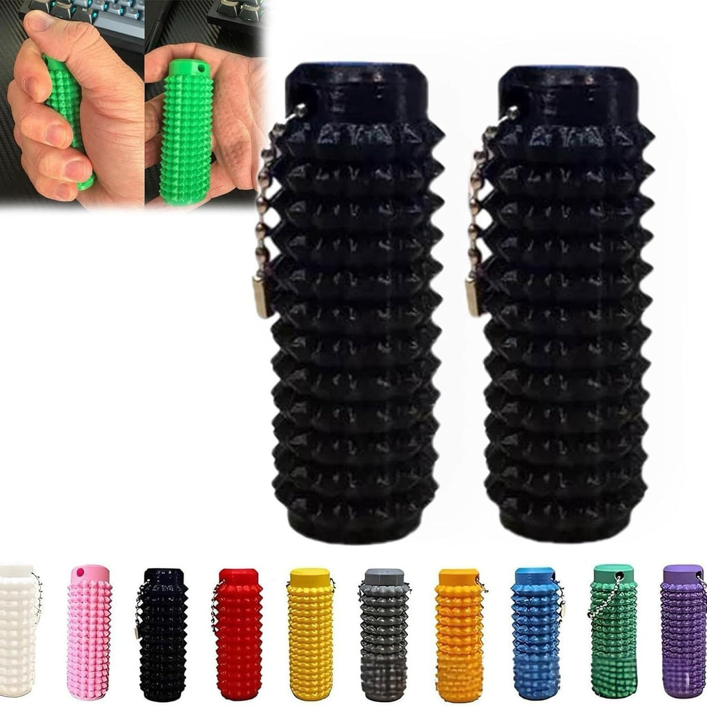 Portable Fingertip Decompression Keychain