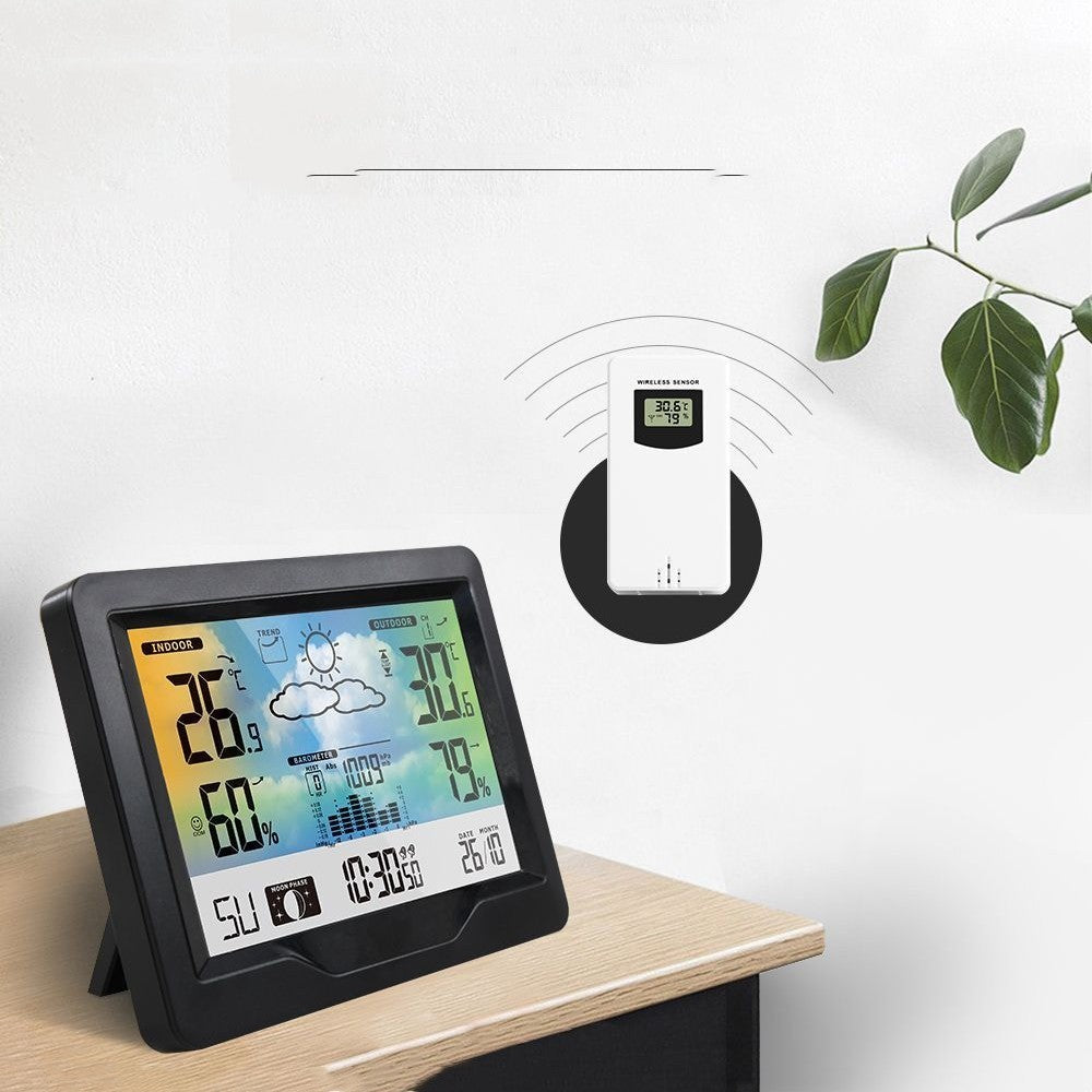Calendar Weather Station Electronic Alarm Clock