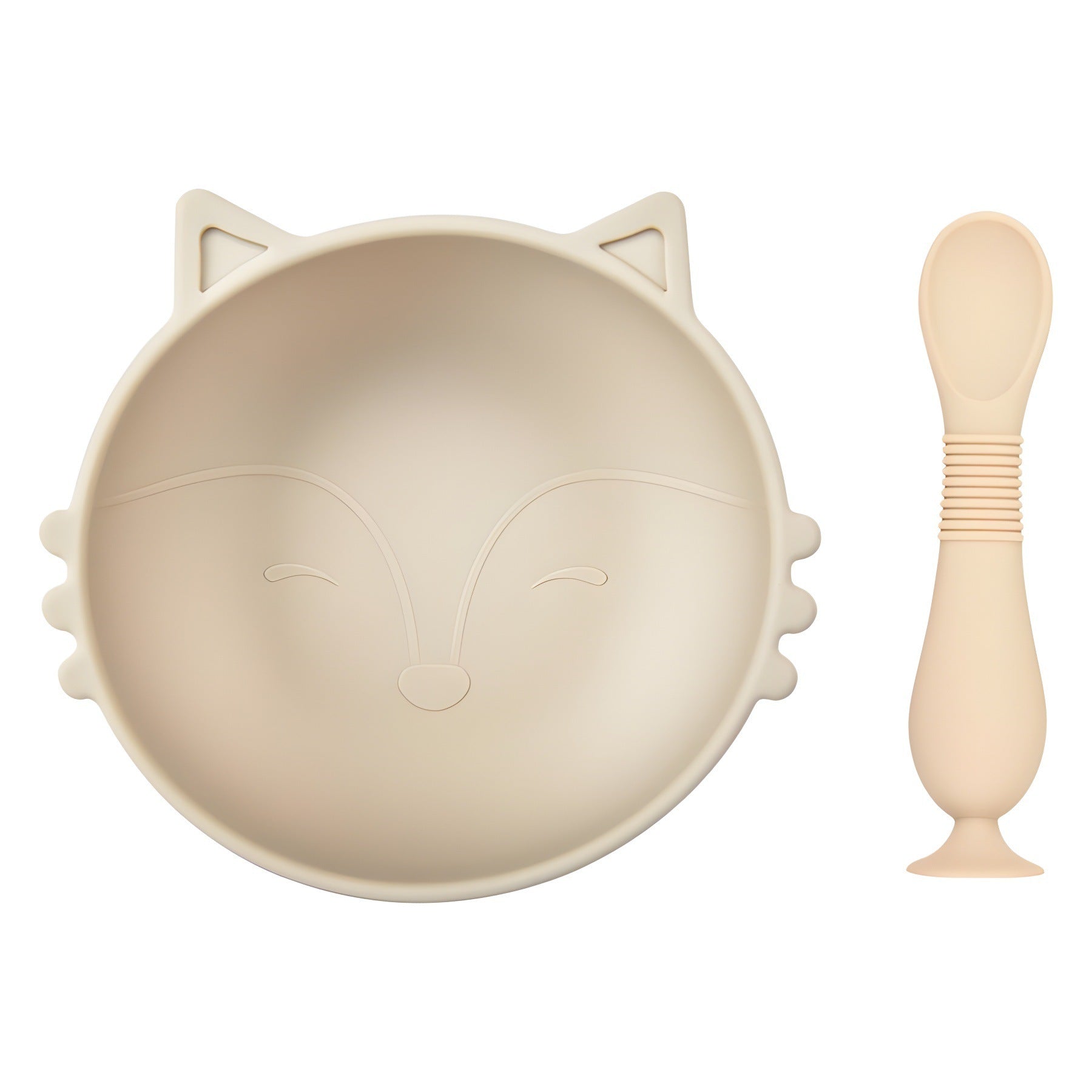 Silicone Solid Food Bowl Children's Tableware