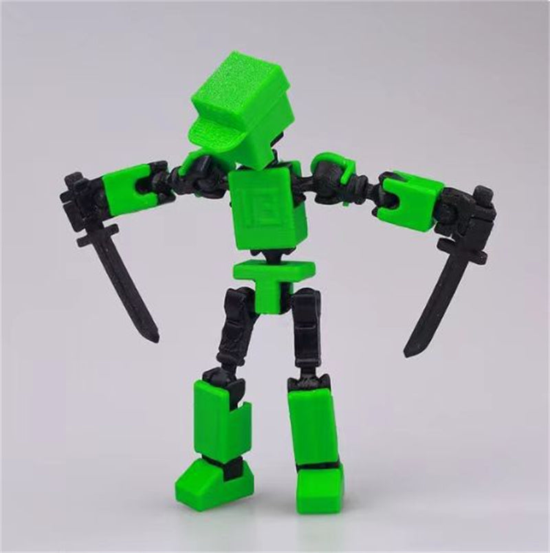 3D Printing Multi-movable Joint Doll Decoration