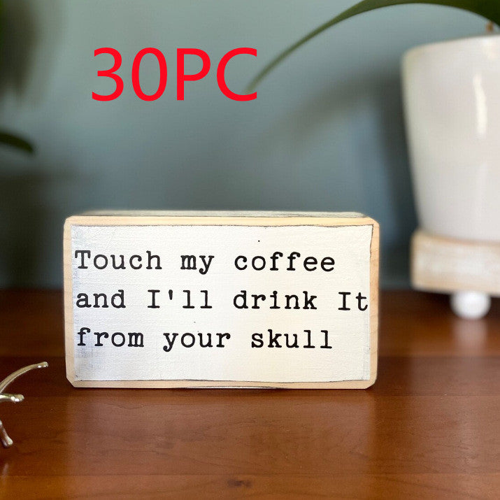 English Letters Desktop Ornaments