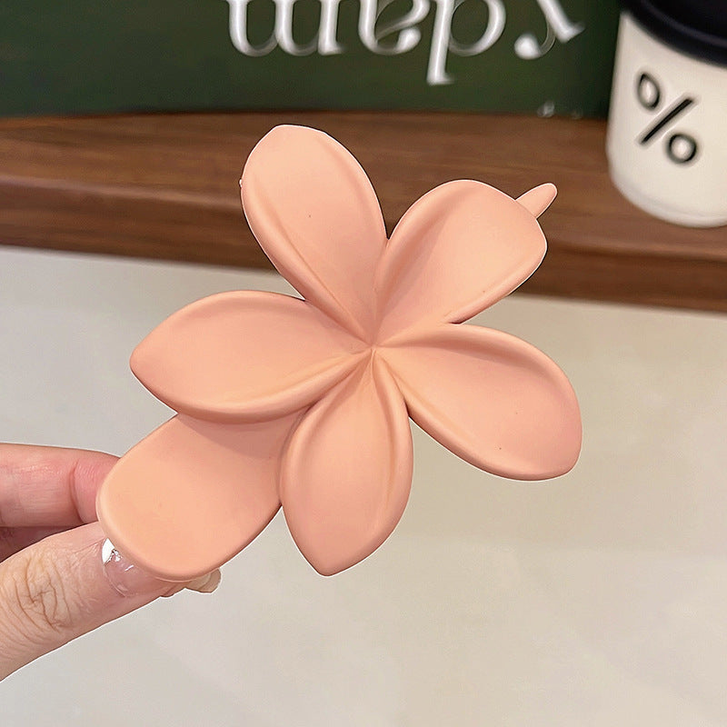 Flower Duckbilled Hair Clip Female Temperament Updo