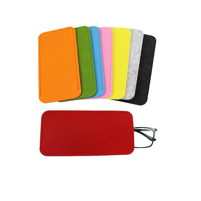 Compact And Lightweight Felt Glasses Buggy Bag