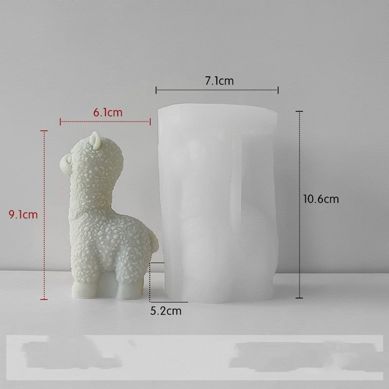 Aromatherapy Candle Camel Silicone Mold DIY