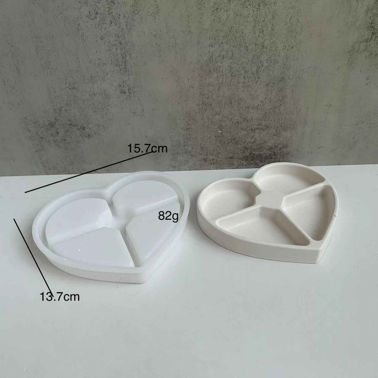 Tray Silicone Mold Gypsum Dish Epoxy Mold