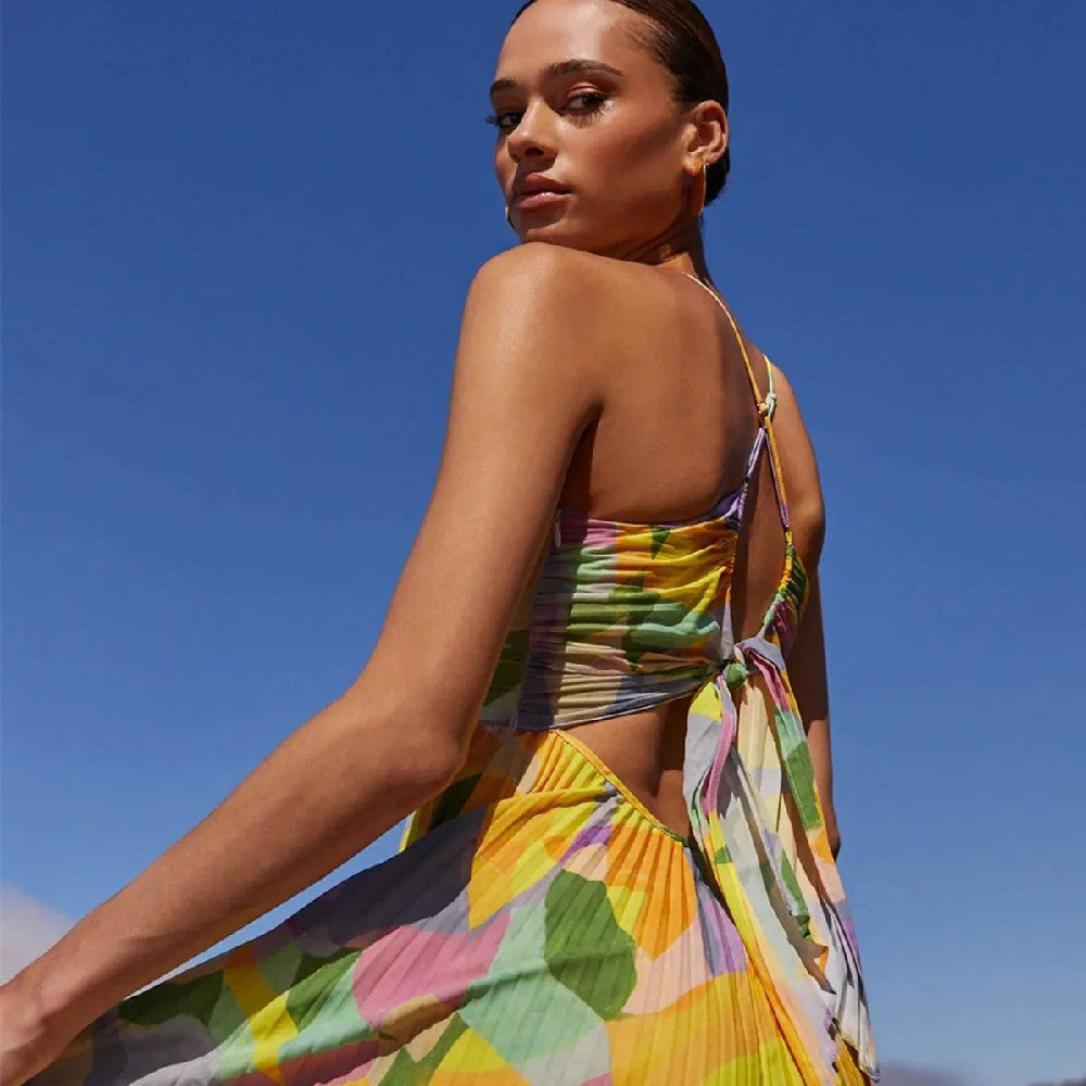 Women's Fashion Individual Casual Sling Dress