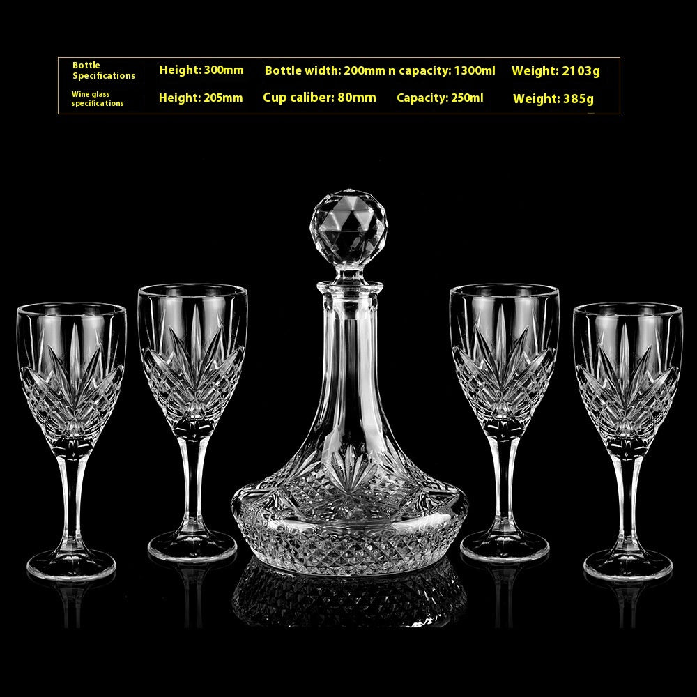 Creative Whiskey Liquor Glass Suit