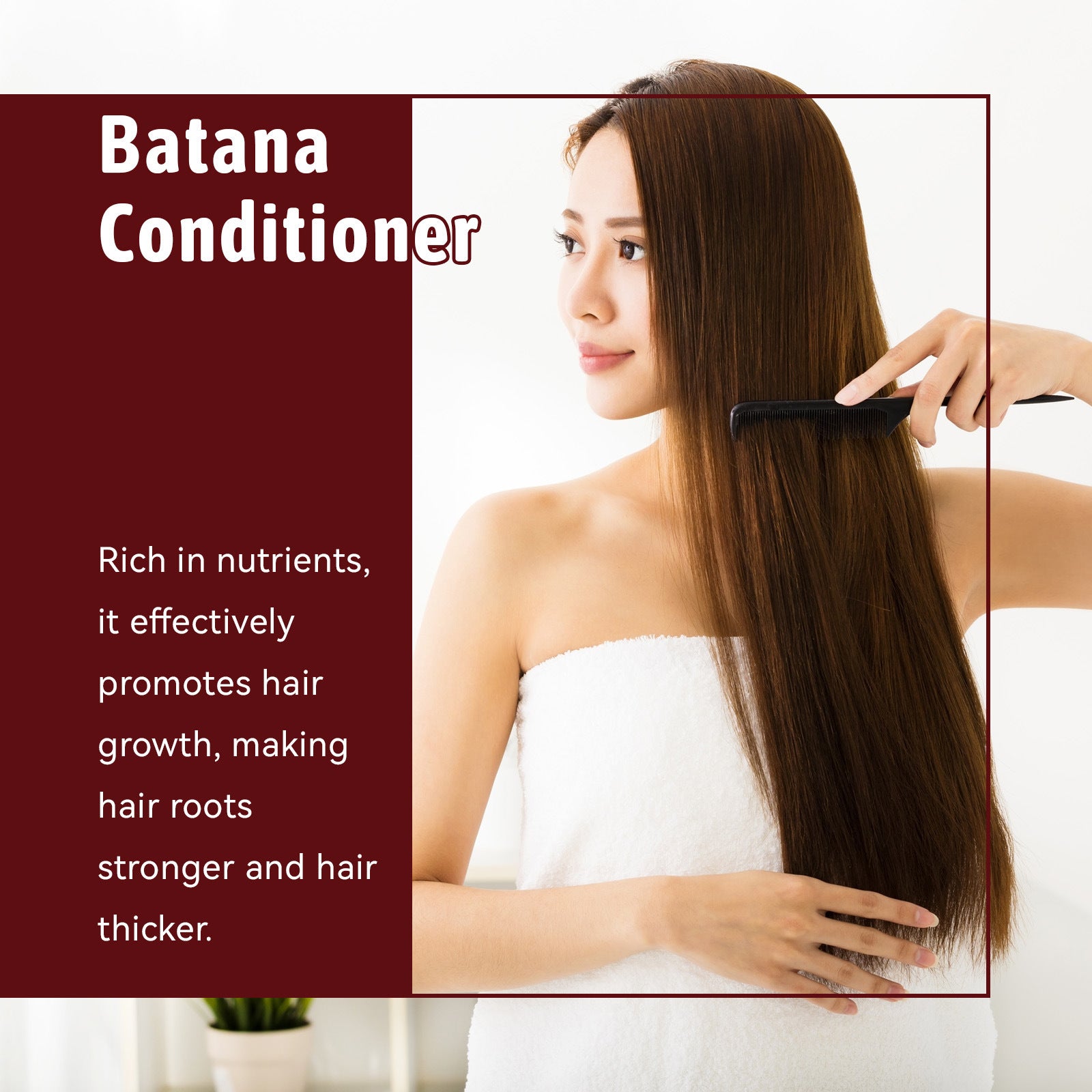 Batana Hair Conditioner Keratin Hair Care Soft