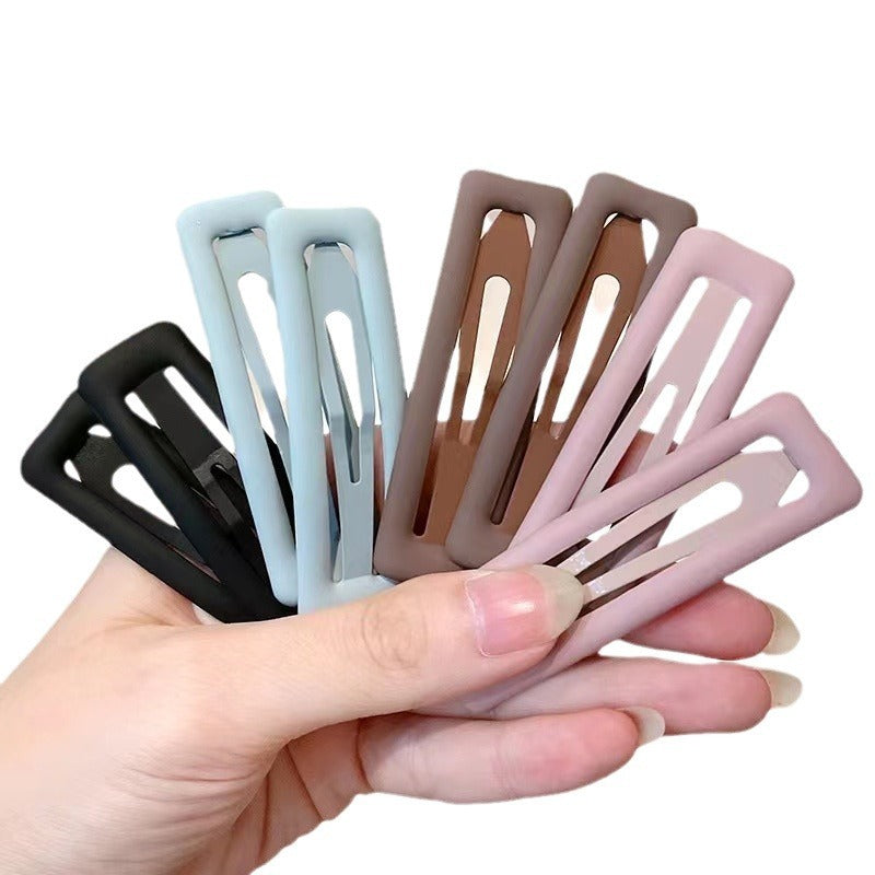 Simple Temperament Bangs Cropped Hair Clip Word Clip